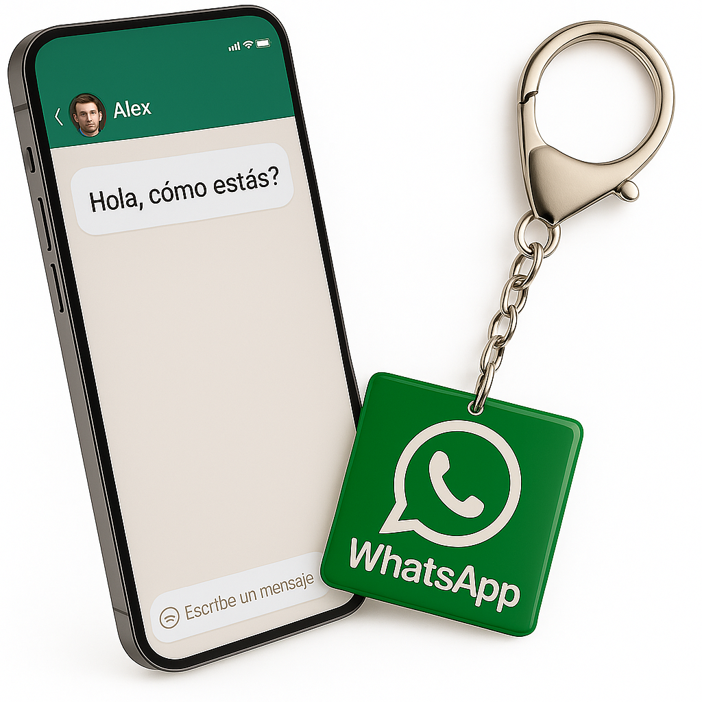 Llaveros NFC Tap-acá