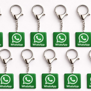 PACK LLAVEROS NFC WHATSAPP 10 UNIDADES