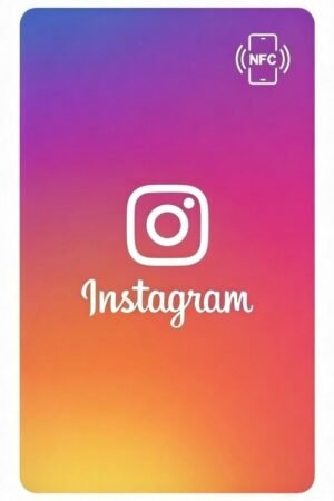 Tarjeta PVC Instagram